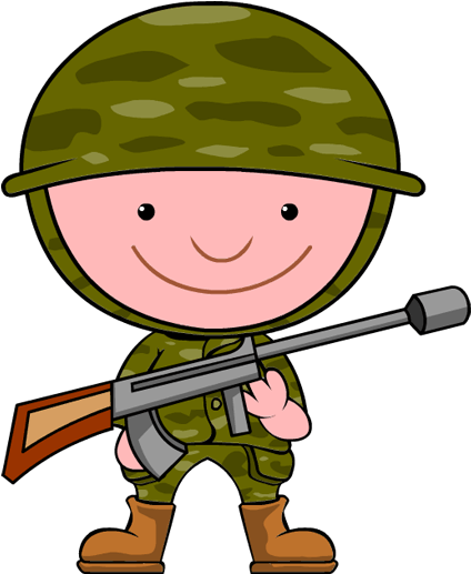 Soldier Clipart - Alt Attribute (600x630)