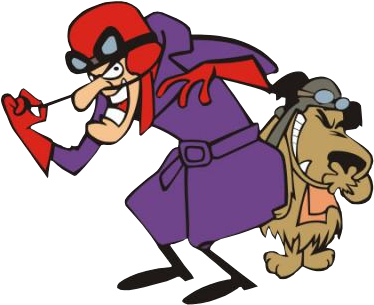 Cartoon - Dastardly And Muttley In Their Flying Machines (400x320)