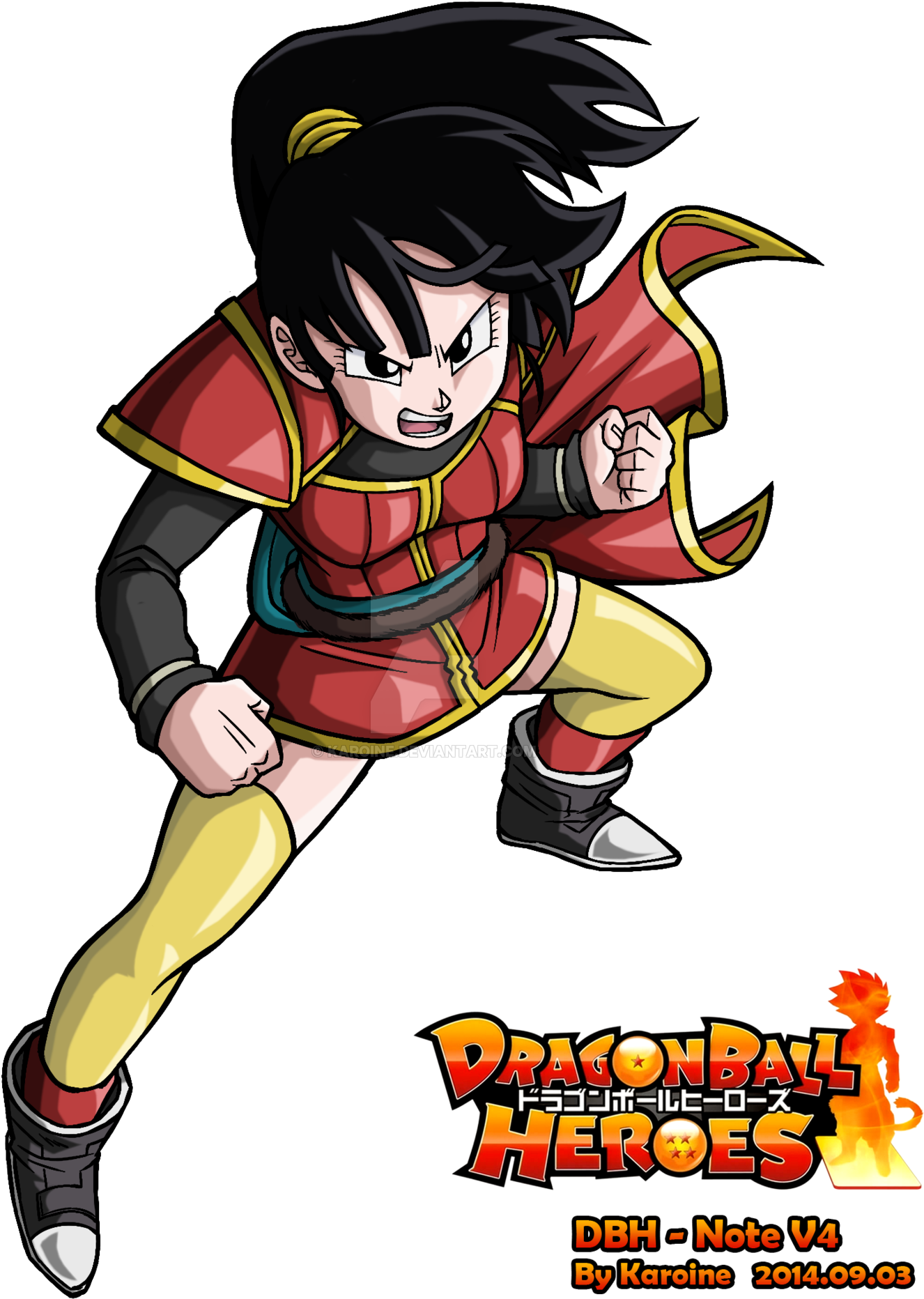 Note V4 By Karoine - Dragon Ball Heroes Note.