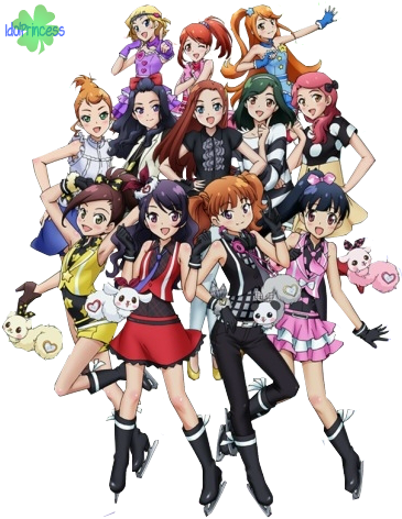 Manga - Pretty Rhythm All Characters (369x500)