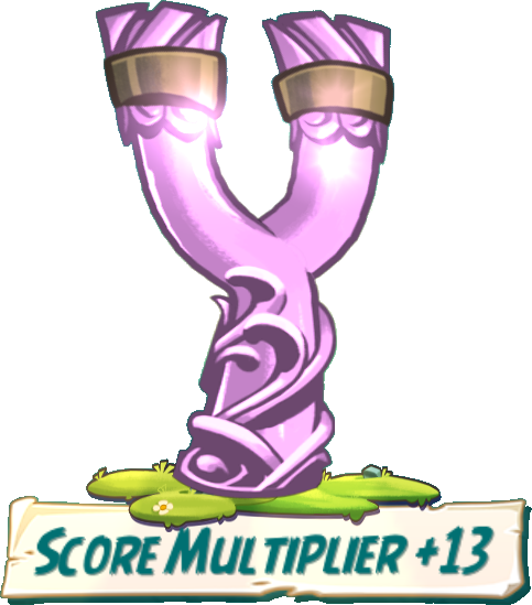 Elder Amethyst Slingshot - Angry Birds 2 Slingshot (483x549)