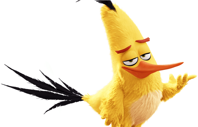 The Angry Birds Movie Chuck Png Transparent Image Gallery - Chuck From Angry Birds (800x491)