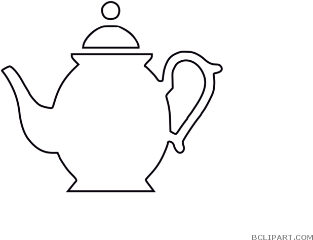 Teapot Outline Tools Free Clipart Images Bclipart - Tea Solves Everything Embroidery Design (700x525)