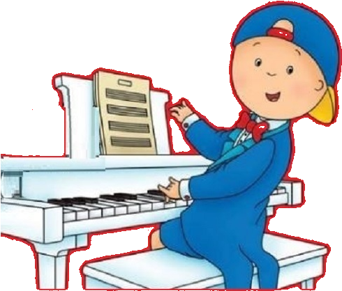 23, July 3, 2017 - Caillou: My First Piano Book (500x500)