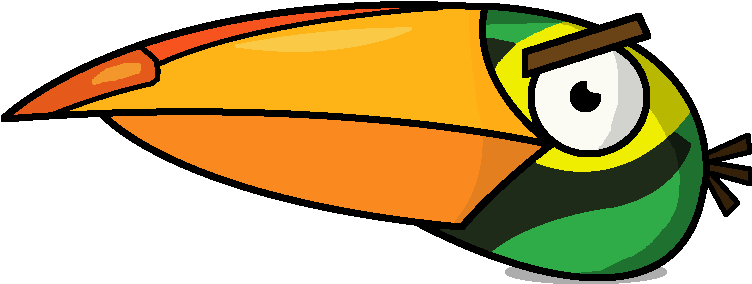 Hal The Boomerang Bird Puffleville Wiki - Angry Birds Toons Hal (800x480)