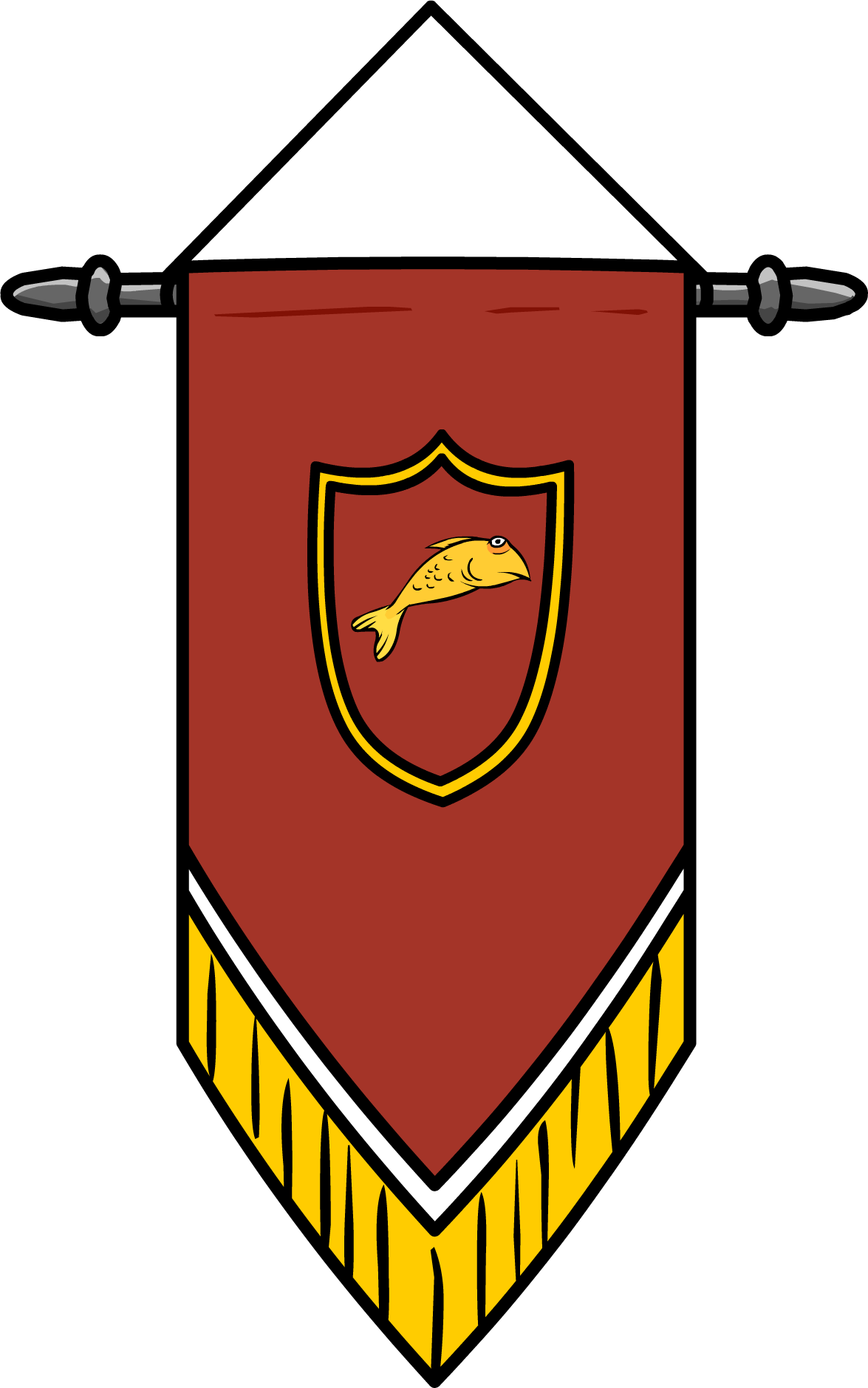 06, October 11, 2010 - Medieval Banners Clipart (1175x1878)