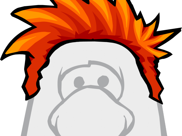 Red Hair Clipart Club Penguin - Club Penguin Grillz (640x480)