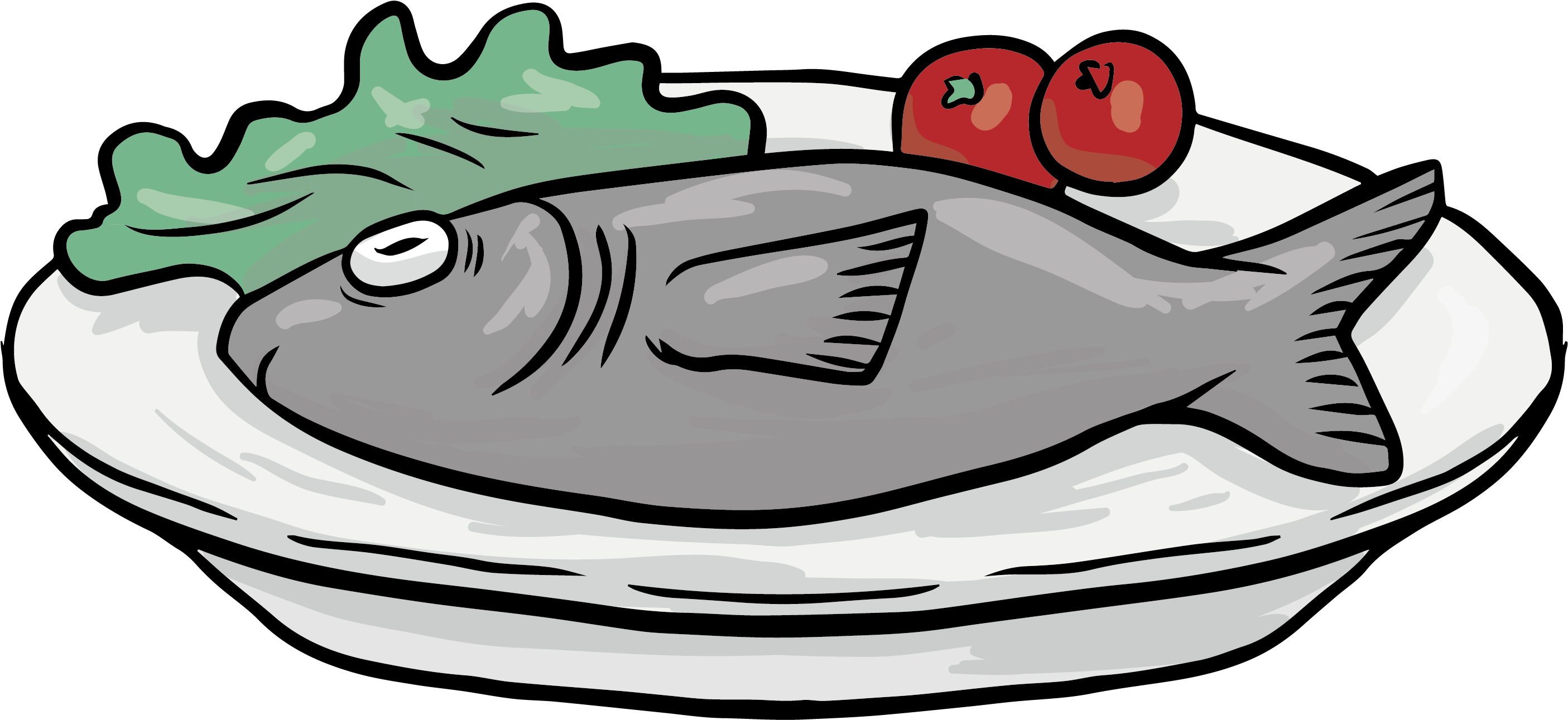 Food Fish Nutrition Computer File - Fishfood Cartoon Png (2917x2917)