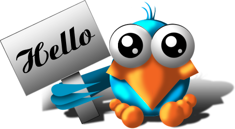 'hello' Twitter Bird By Ther3ap3r ' - You Can Heal Your Life (480x263)
