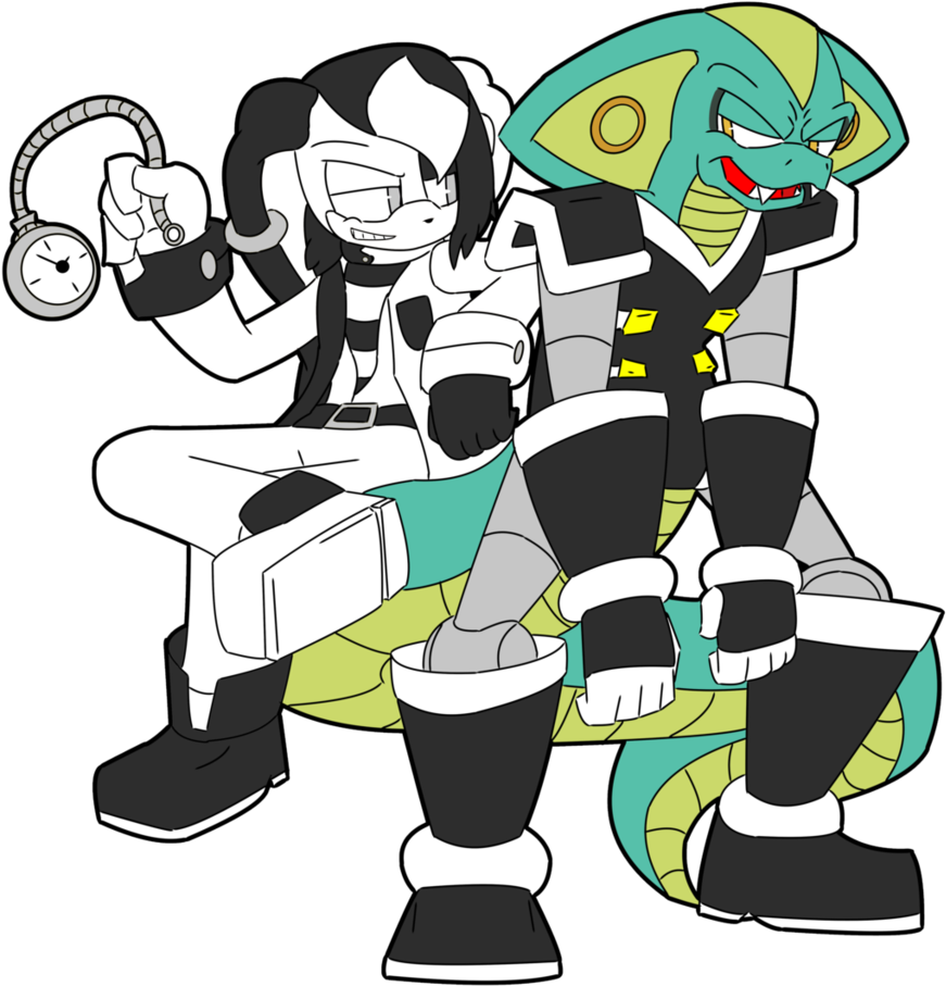 Hood And Hypno By Adayforyou - Cartoon (875x913)