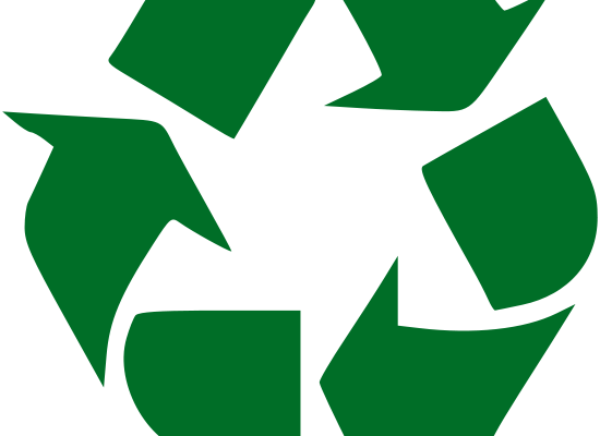 Tis The Season To Recycle - Recycle Symbol (550x400)