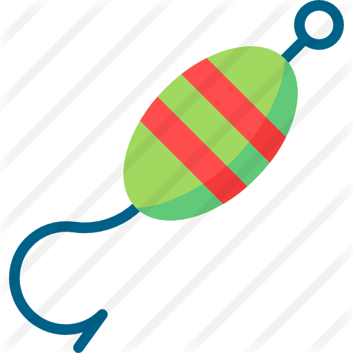 Fishing Hook - Graphic Design (512x512)
