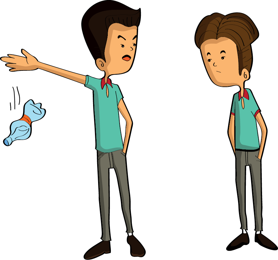 The New Kid Of The Class - Cartoon (890x830)