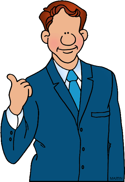 Business Clipart Phillip Martin - Man Phillip Martin Clipart (463x648)