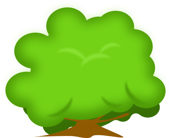 Blueberry Clipart Blueberry Tree - Bush Clip Art (600x484)