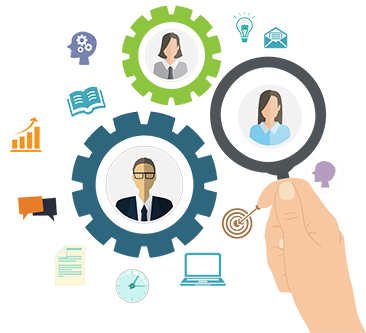 Customer Clipart Customer Management - Human Resources Outsourcing Png (376x350)