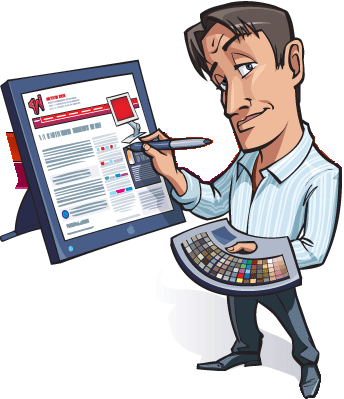 Being A Web Designer In Mumbai, I Can Understand The - Web Designer (344x399)