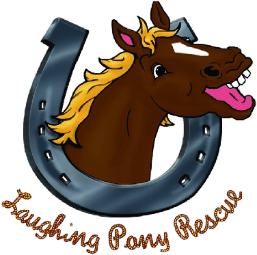 Small On Land, Huge In Passion For Horses - Logo (419x388)