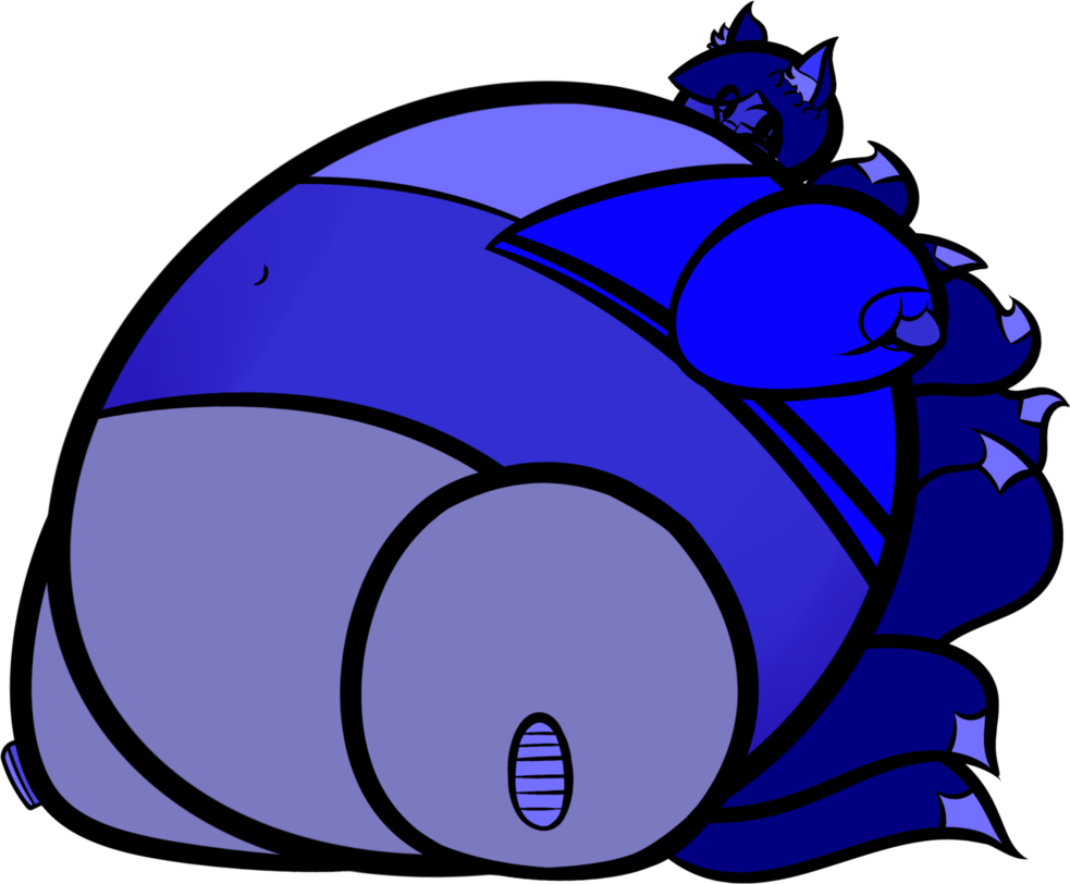 Blueberry Red By The Red Samurai - Chaoscartoons (983x812)