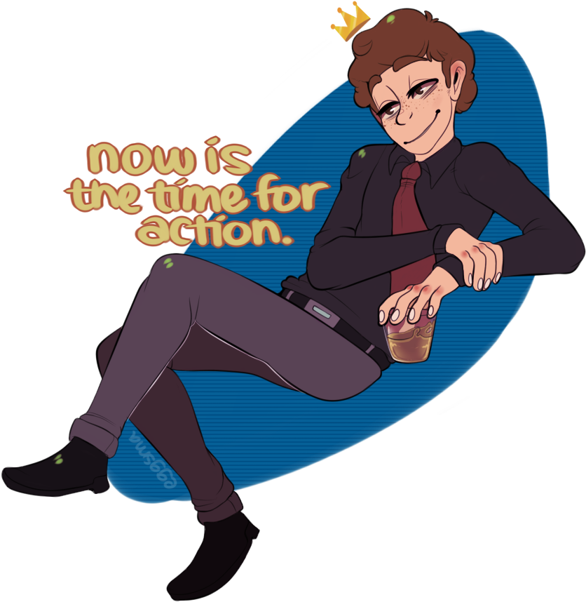 Mind Your Own Goddamn Business Gene By Eggsma - Sitting (874x876)