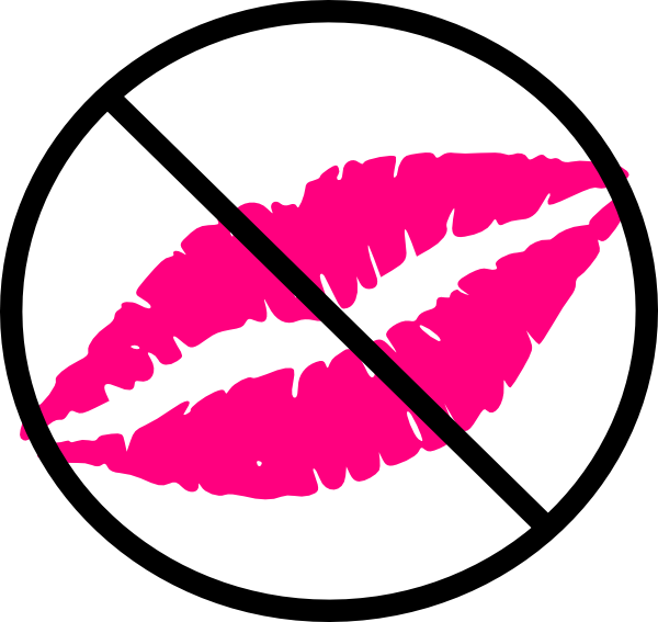Kiss Clipart Mouth - Hot Lips Pillow Case (600x567)