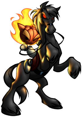 Free Halloween Horse Clipart - Smashin Pumpkin (300x411)