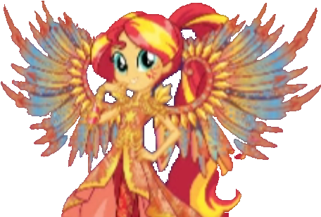 Sunset Shimmer Vector By Mlpismybaecx - Legend Of Everfree Sunset (640x360)