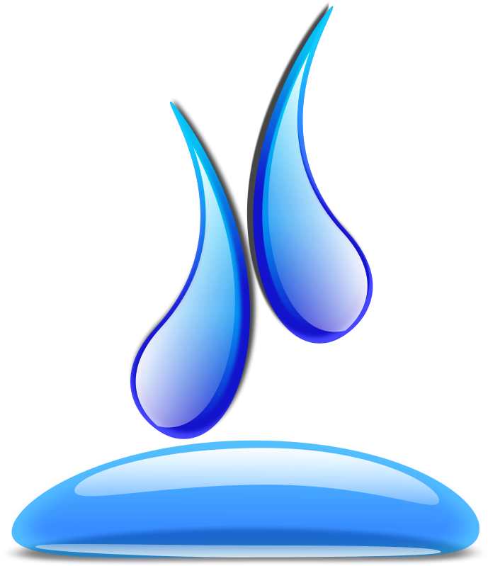 Gotas De Agua Vector Png (701x800)