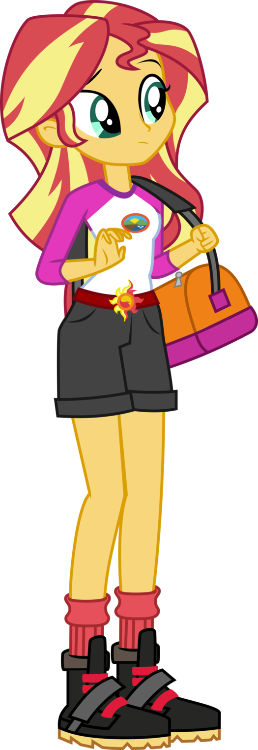 You Can Use This Vector Sunset Shimmer - My Little Pony: Friendship Is Magic (525x1523)