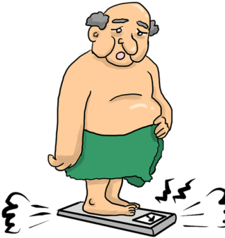 Overweight Means Having More Body Weight Than Is Considered - Obesity (324x400)