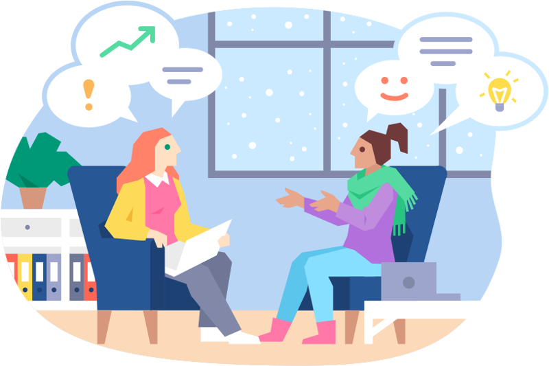 Meeting Clipart One - Cartoon (800x533)