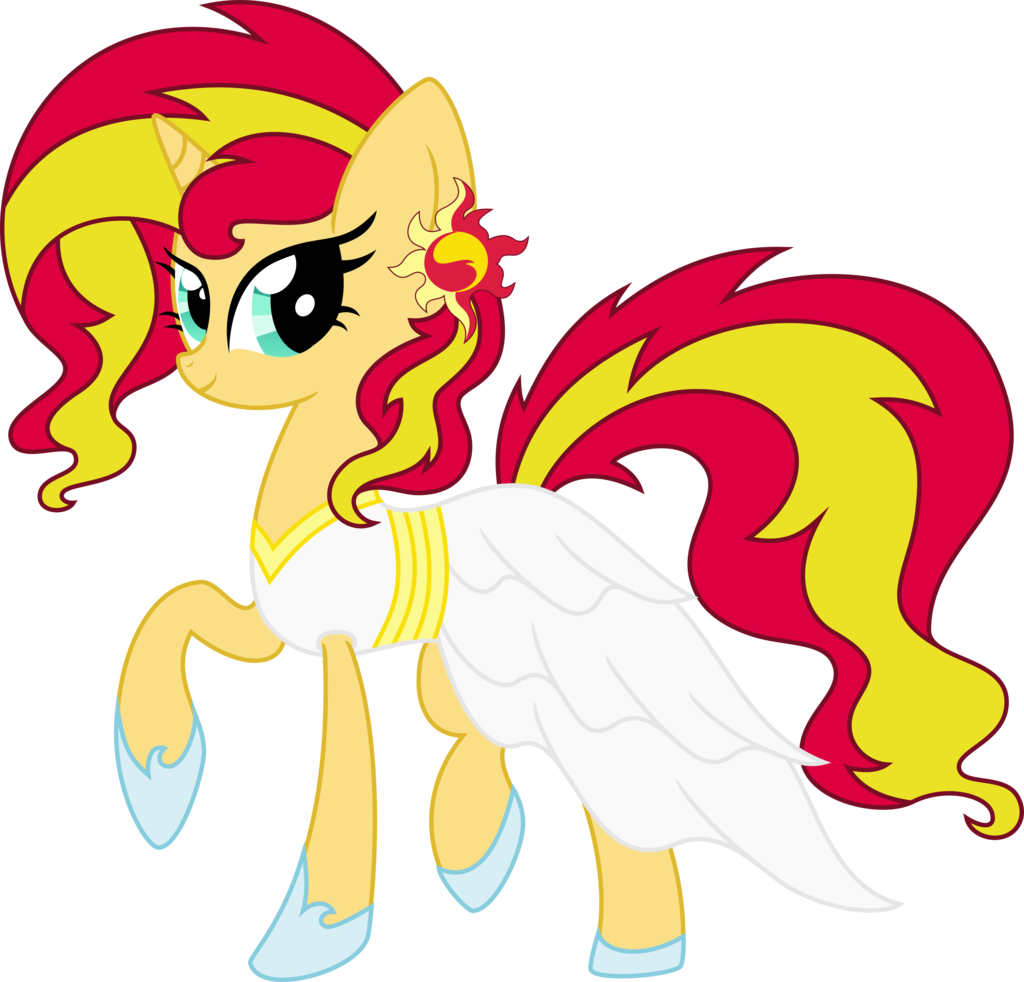 Random Stuff Sunset Shimmer Dress By - Mlp Sunset Shimmer Dress (1024x982)
