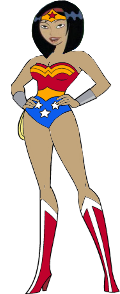Yori As Wonder Woman By Darthraner83 - Josie Melody And Valerie (466x992)