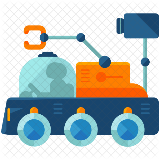 Moon Rover Icon - Science Toys Icon (512x512)