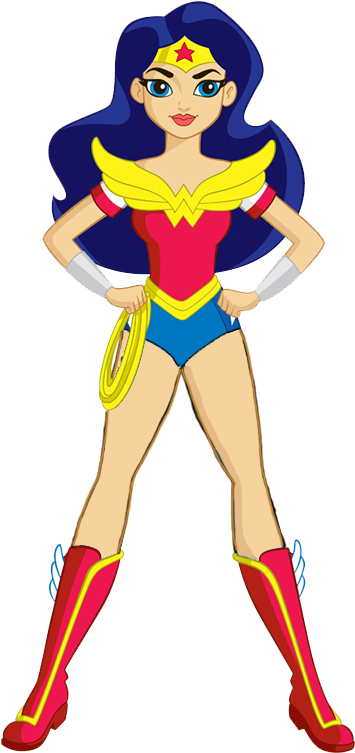 Wonder Woman With Sexy Legs By Darthranner83 - Dc Superhero Girls Wonder Woman (417x772)