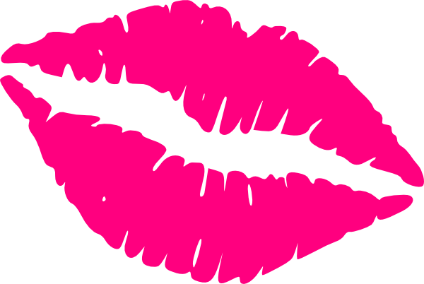 Kiss Clipart Transparent Clipartfest - Lips Clip Art (600x402)