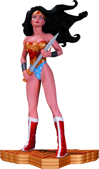 Wonder Woman - The Art Of War Statue (412x700)