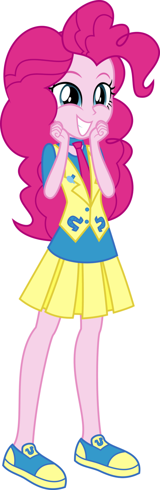 My Little Pony Equestria Girls Pinkie Pie (511x1563)