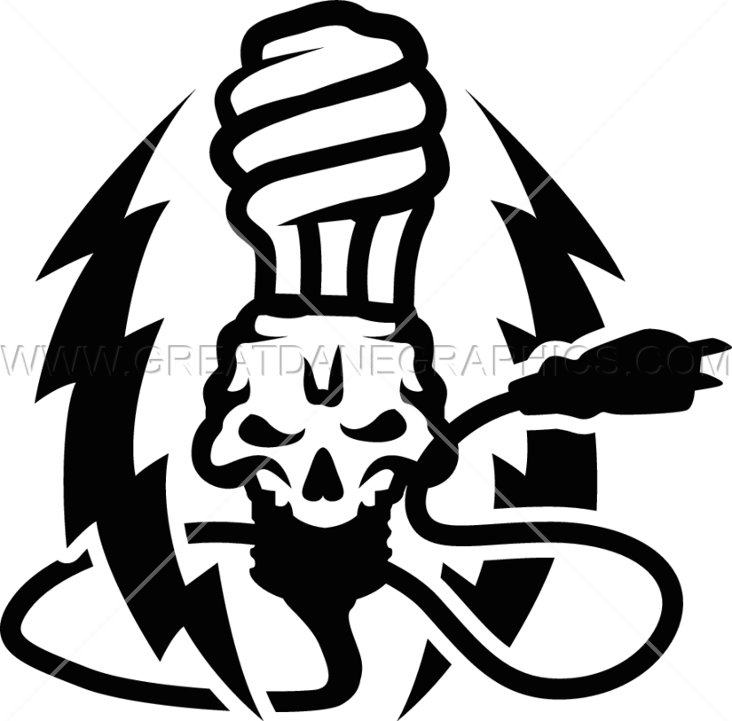 Lightning Skull Bulb - Crest (825x813)