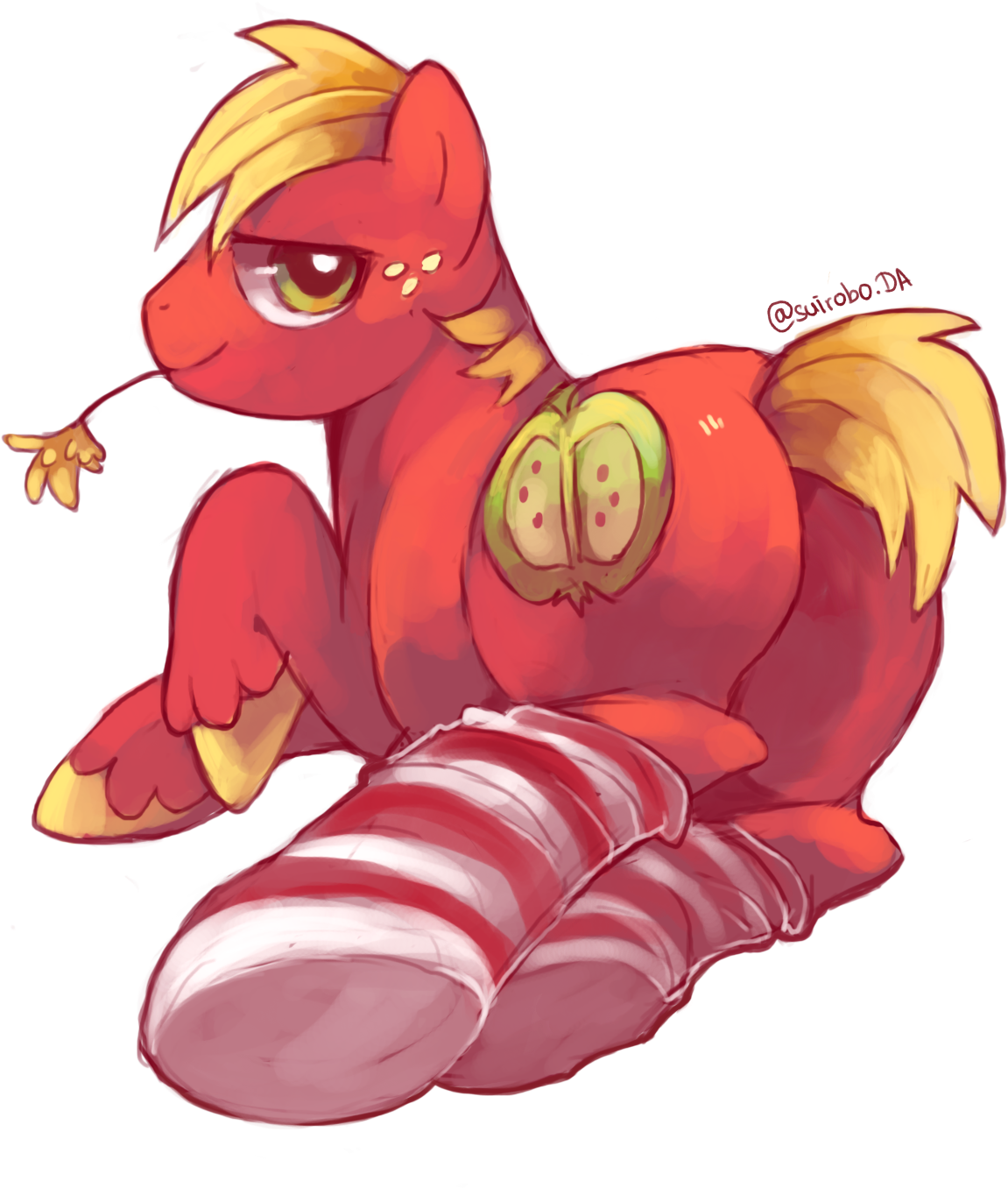 My Little Pony Friendship Is Magic Big Macintosh - Big Macintosh Sexy (1224x1401)