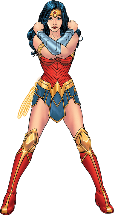Wonder Woman Image - Cartoon Wonder Woman's Lasso (385x717)