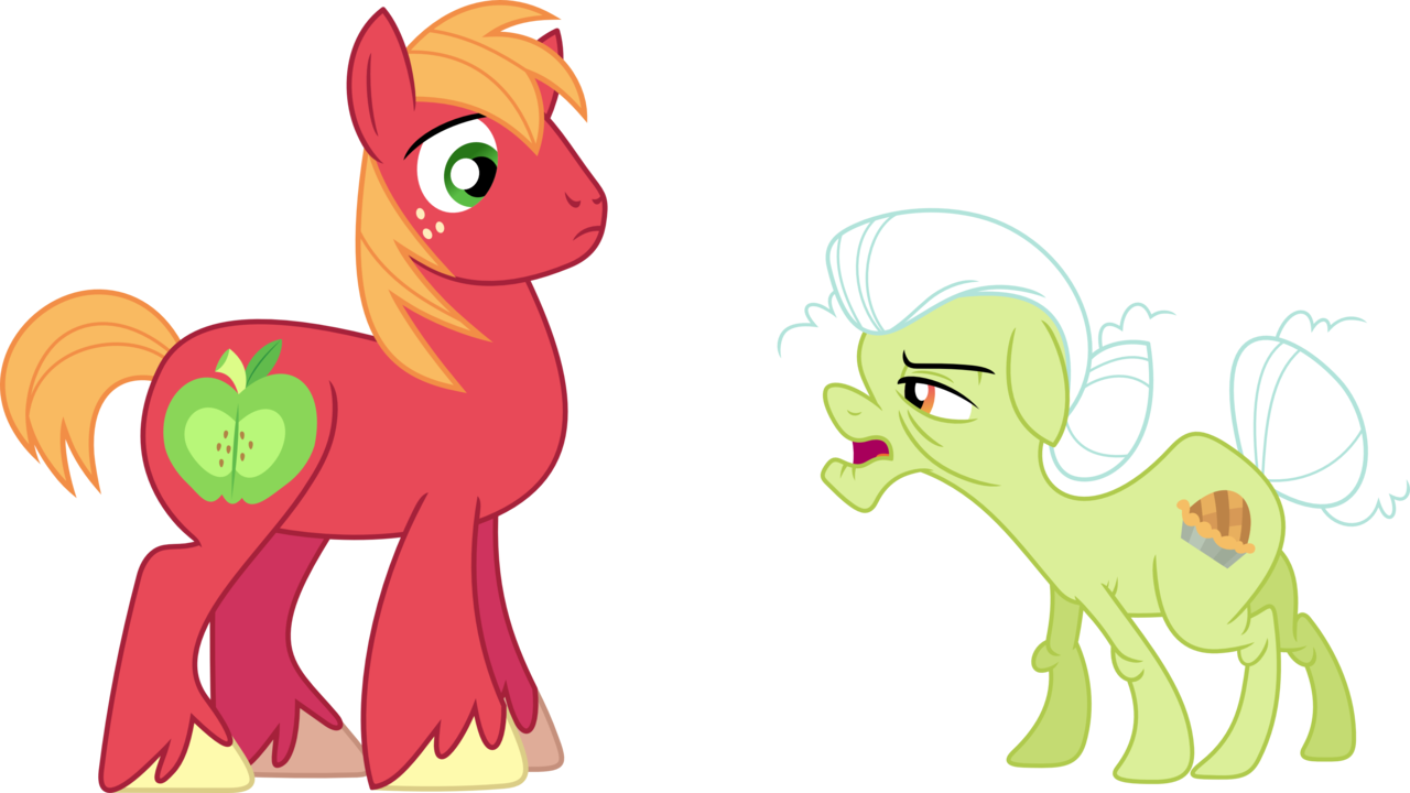 Porygon2z, Big Macintosh, Duo, Earth Pony, Female, - Big Macintosh (1280x720)
