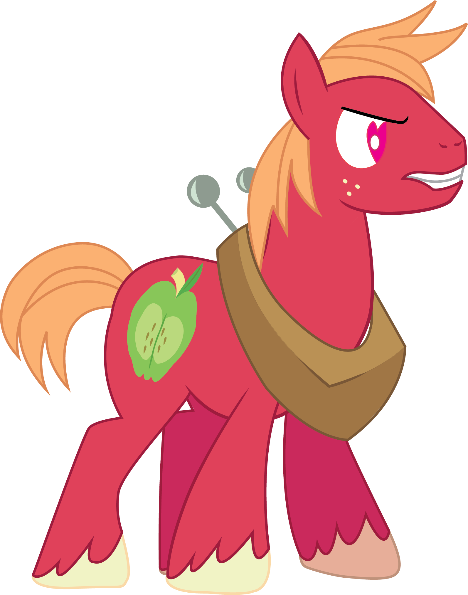 Big Mac 'nope' By Sircxyrtyx - My Little Pony Big Macintosh (1594x2026)