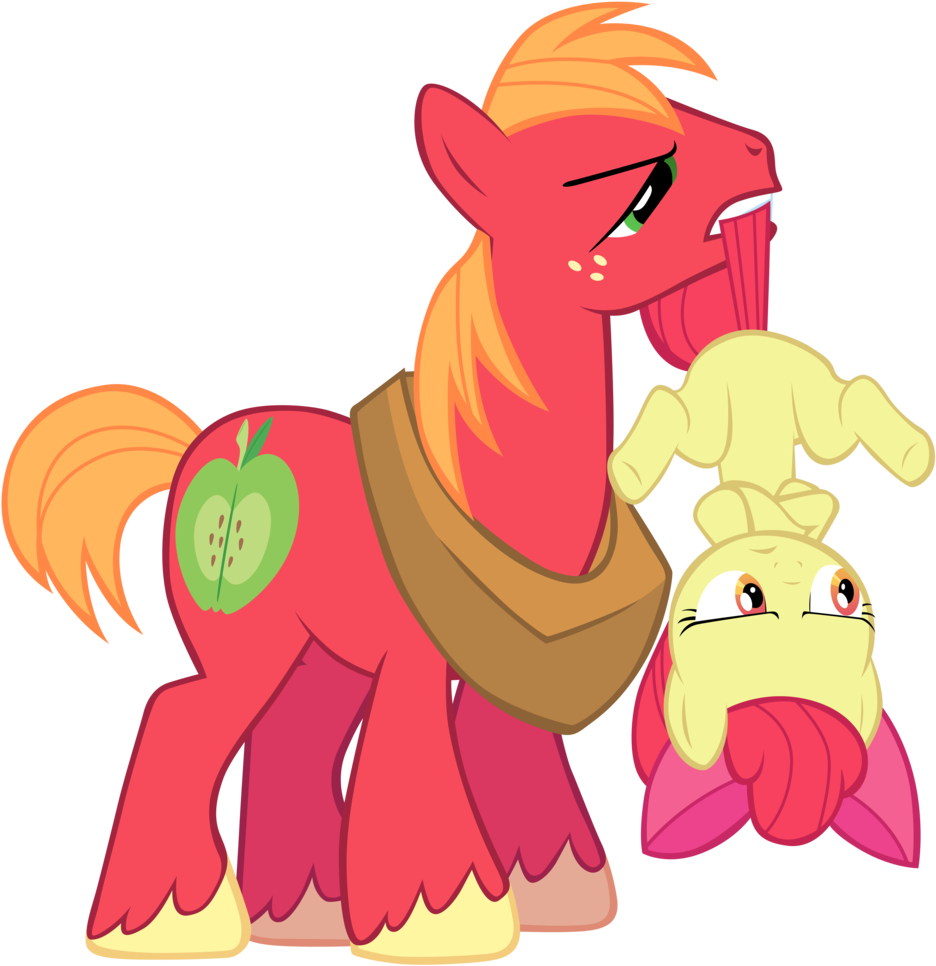 Apple Bloom, Artist - My Little Pony Big Mac (1115x1024)