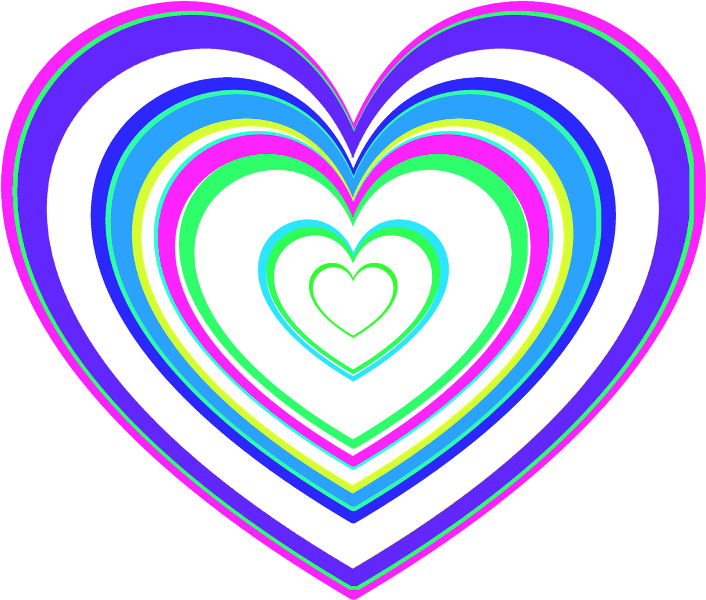 The Open Heart Brush Was Used Below, But I Changed - Heart (1600x1600)