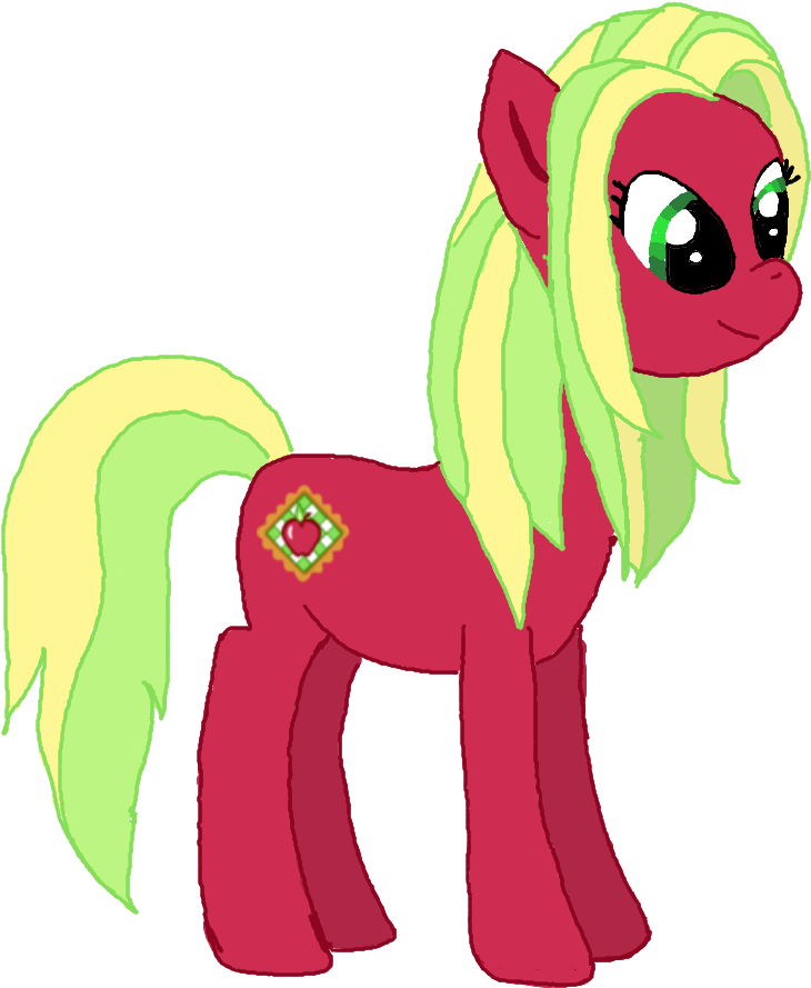 G4 Version Of G3 Applejack By Chromacatto - Cartoon (842x960)
