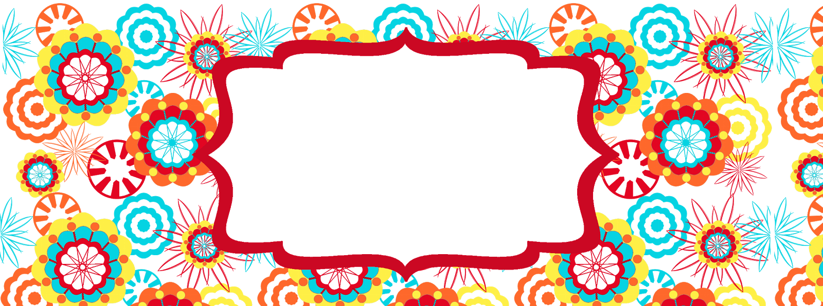 Wraps For Mugs - Picture Frame (1600x596)