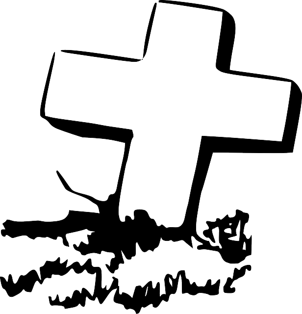 But I Am Here To Tell You That 'love Never Fails' - Cross Gravestone Clipart (616x640)