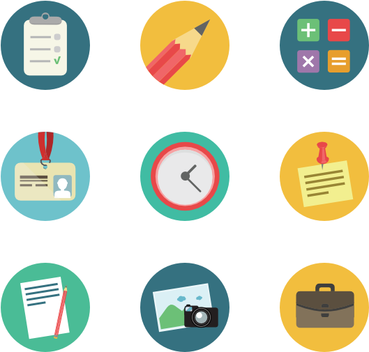 Office 48 Icons - Working Icons Png (600x564)