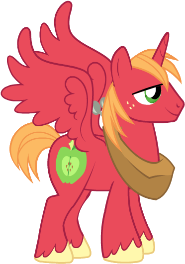 Smokethewolf, Big Macintosh, Pony, Princess Big Mac, - My Little Pony Big Macintosh (516x552)